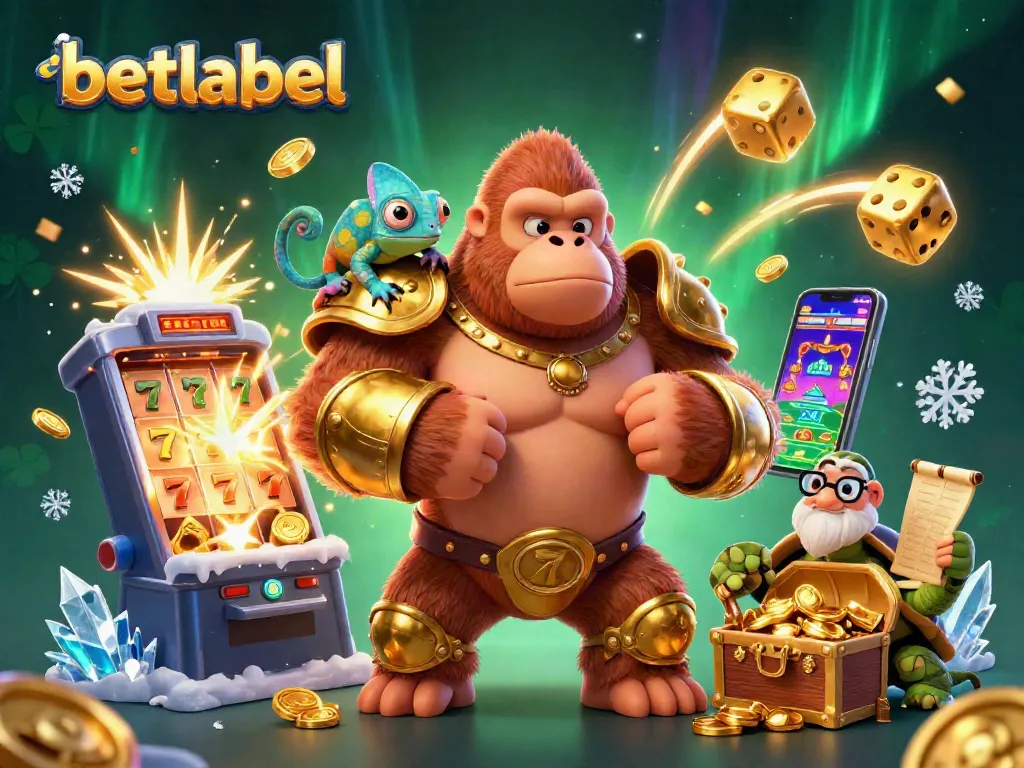 Experience thrilling wins with betlabel featuring colorful characters and dynamic casino elements.