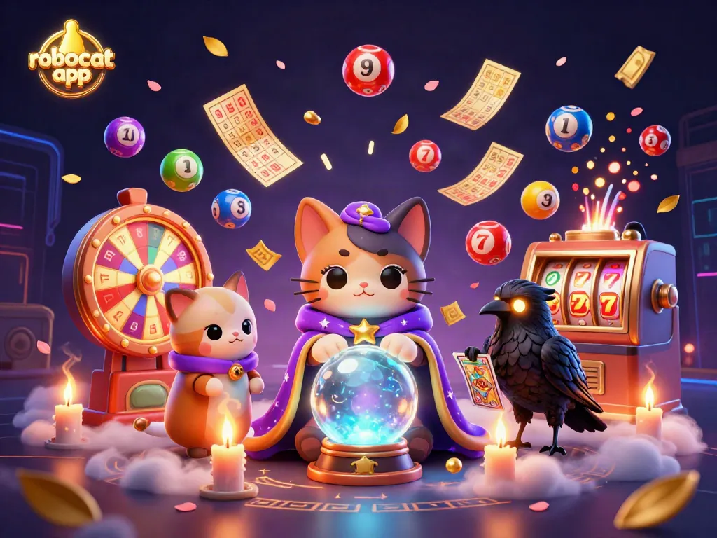 Engage with the vibrant robocat app through dynamic casino gameplay and colorful gaming elements.